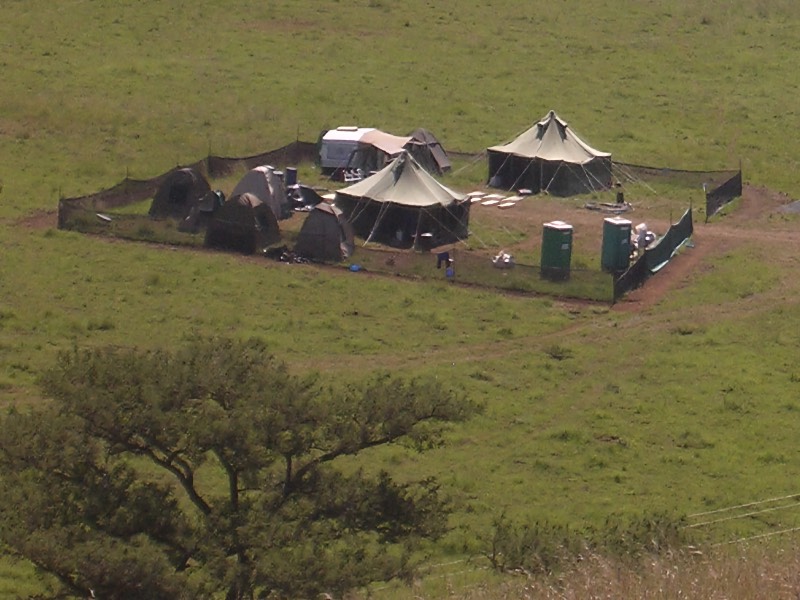 The base camp