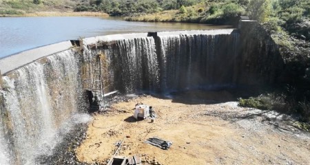 Scary Conditions Hogsback Dam